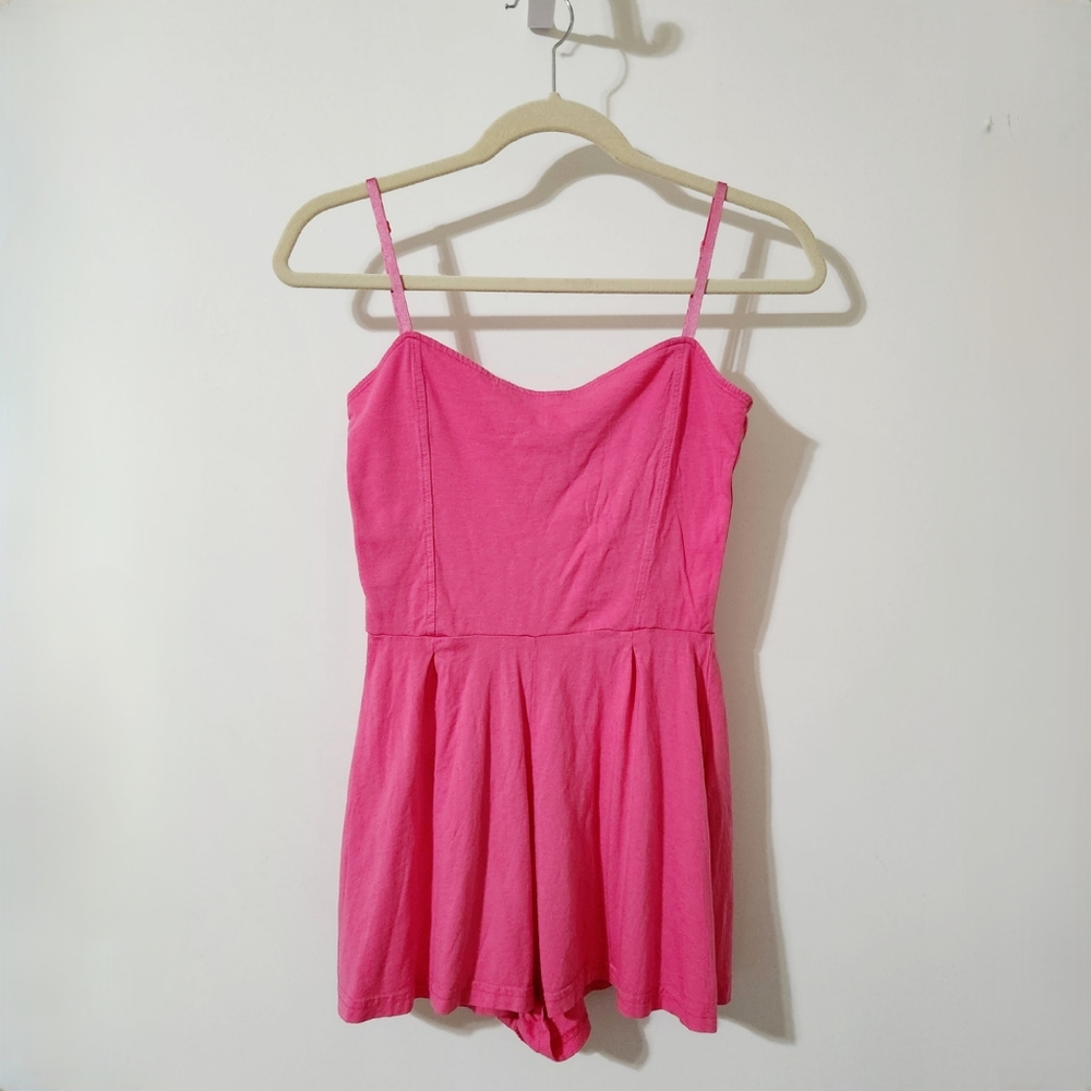 Zara Hot Pink Romper, only worn once